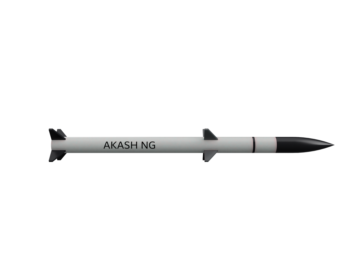 1/43 SCALE AKASH NG Missile Display Model | Premium Rapid Prototyped Collector Replica
