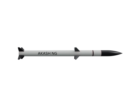 1/43 SCALE AKASH NG Missile Display Model | Premium Rapid Prototyped Collector Replica