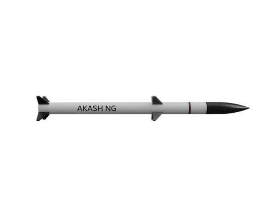 1/43 SCALE AKASH NG Missile Display Model | Premium Rapid Prototyped Collector Replica
