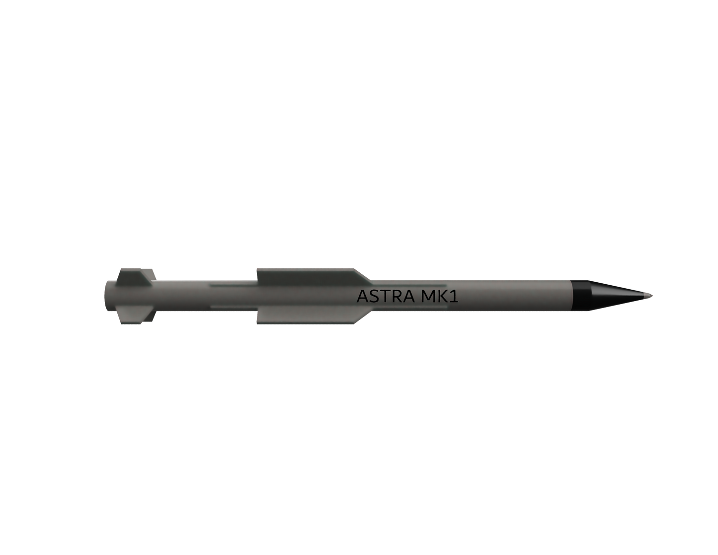 1/43 SCALE ASTRA MK-1 Missile Display Model | Premium Rapid Prototyped Collector Replica
