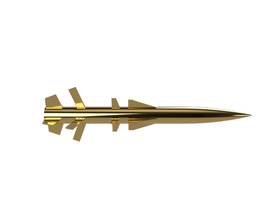 1/48 SCALE RudraM-III Missile Display Model | Premium All-Metal Collector Replica